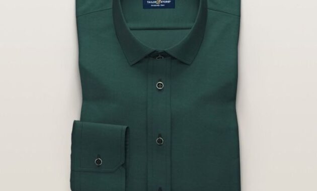 Green Mens Dress Shirt A Stylish and Eco-Friendly Choice