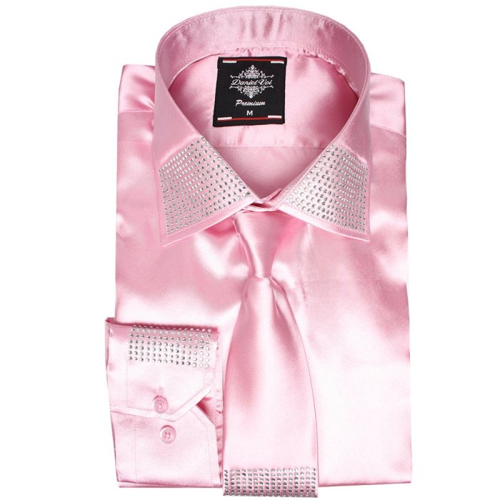 Men's dress shirts with matching ties