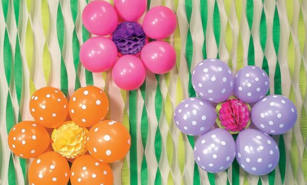 How to Make Flowers with Balloons for Decoration