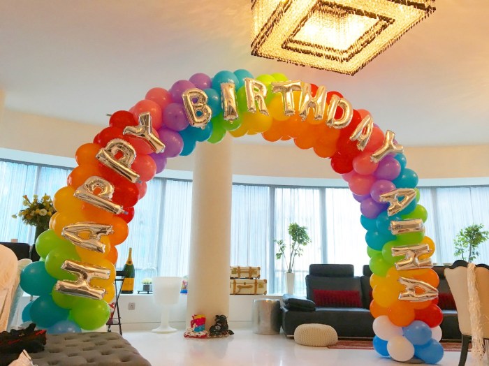 How to make a balloon arch decoration