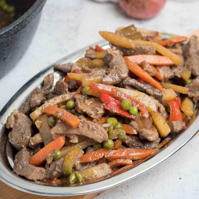 Igado pork filipino ilocos dish recipe liver strips region popular made