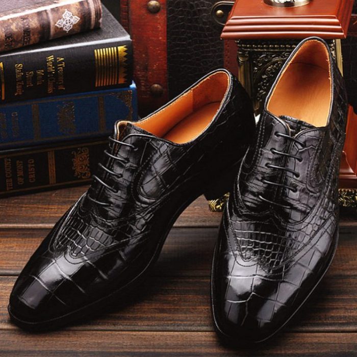 Modern men's dress shoes