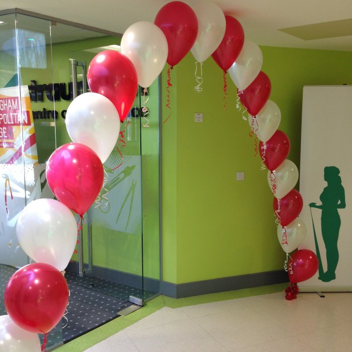 How to make a balloon arch decoration