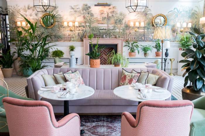 How to decorate tea room