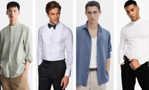 Different Types of Mens Dress Shirts A Comprehensive Guide