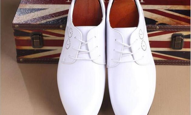 Wedding Mens White Dress Shoes – The Perfect Choice for Your Special Day