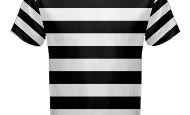 Black and white striped mens dress shirt A Stylish Statement Piece for Every Occasion